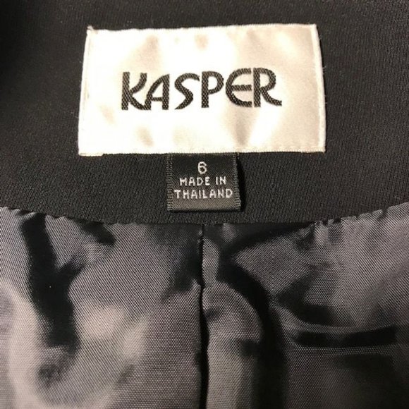 NWOT Kasper Lace-up Sleeve Microfiber Jacket - Picture 11 of 12
